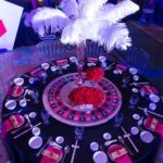 Casino wedding decor
