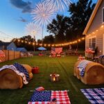 Low Budget Patriotic Picnic Blanket