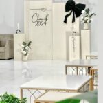 Minimalist DIY Graduation party decor