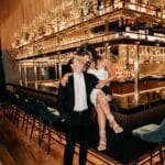 Old-money inspired wedding ceremony setup