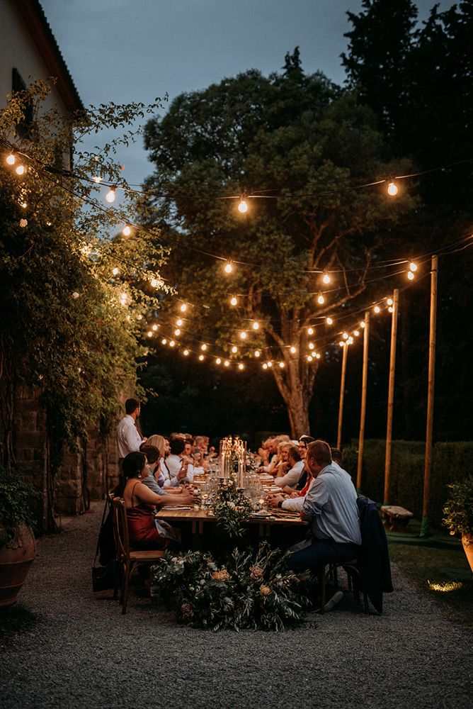 Low Budget Wedding backyard idea