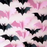 Chic-DIY-Pink-Halloween-Party-Decor with bats