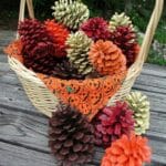 Fresh elements for fall centerpieces