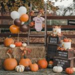 Pumpkin & Pampas baby shower theme
