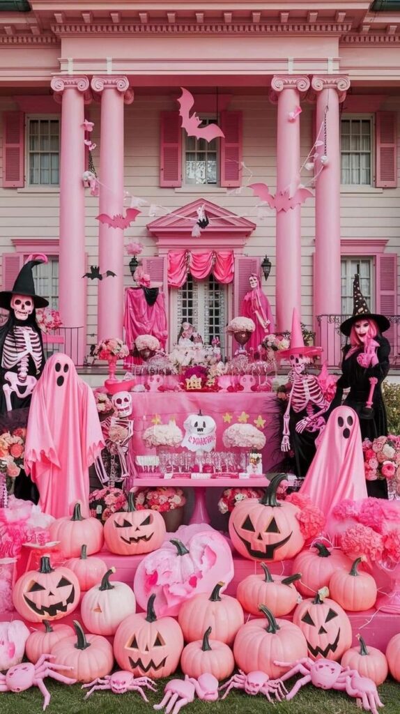 Pink Halloween Party Ideas