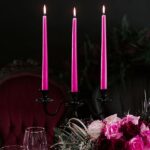 Pink-tapers-for-Pink-Halloween-party