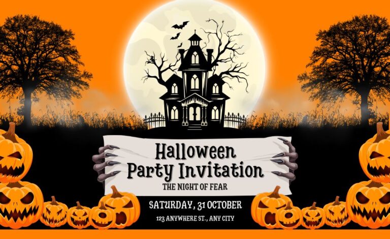 Spooky Halloween Themed Invitation Ideas