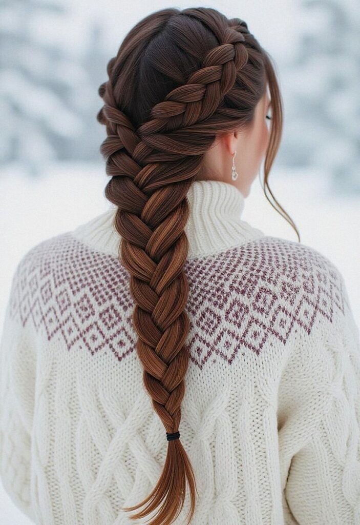 Coquette-and-Glam-Inspired-Winter-Braids