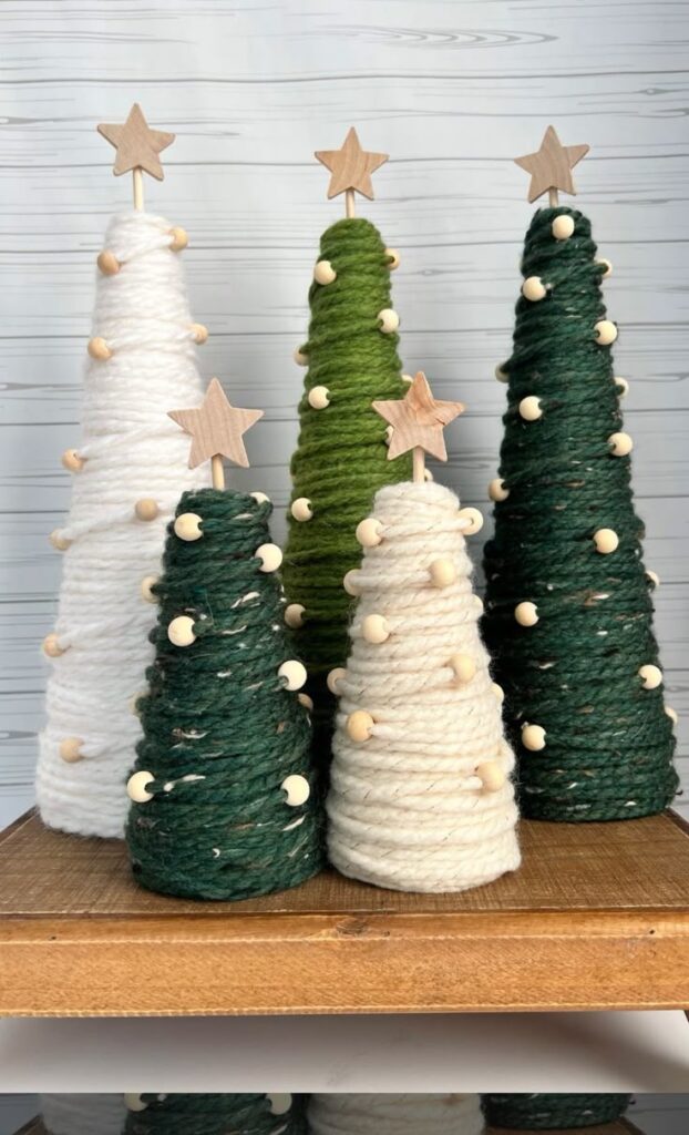Anthropologie-Inspired-Yarn-Trees.