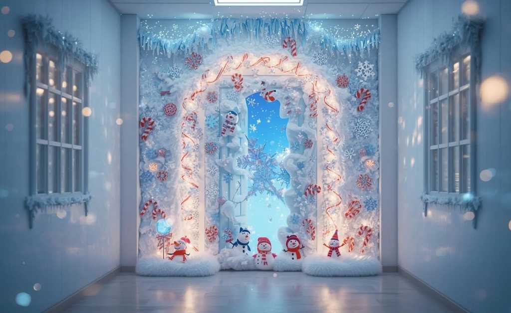 Office Christmas Door Decorating Contest