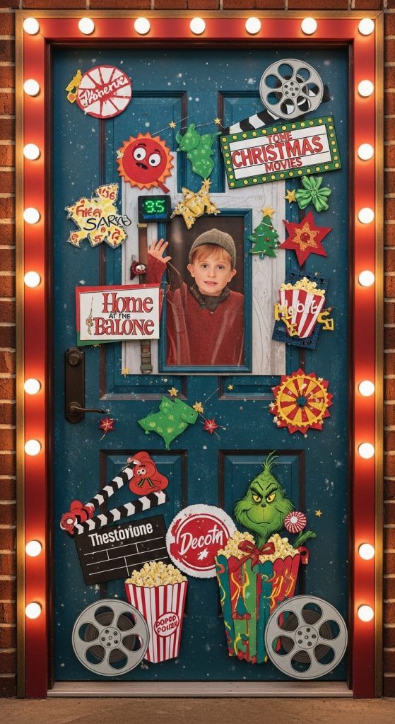 Christmas -Movie- Doors-Decorating-Contest