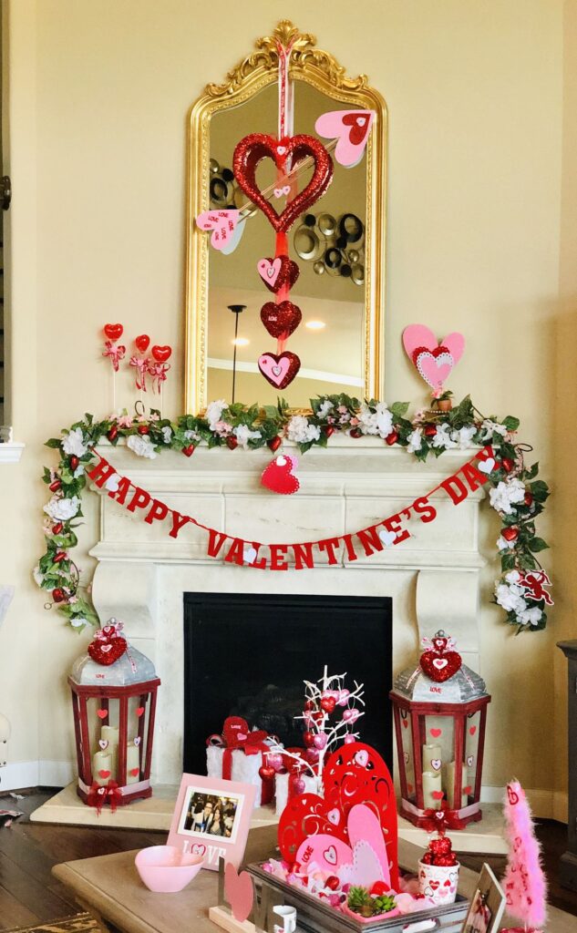 DIY-VALENTINES-DAY-MANTEL