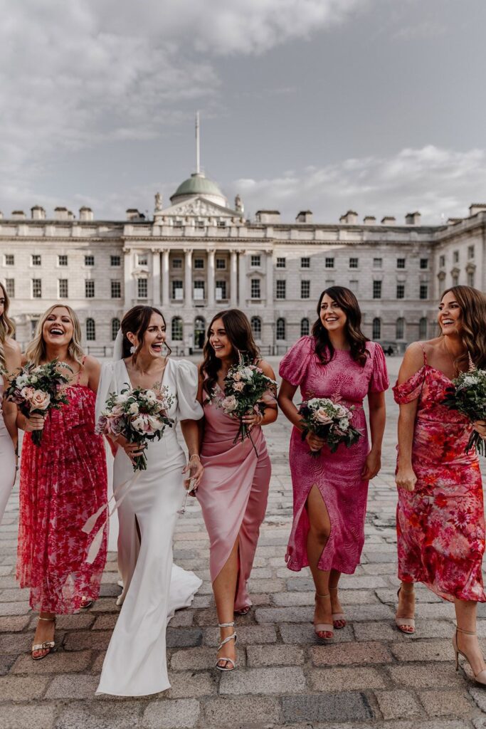 Mismatched-Bridal-Parties