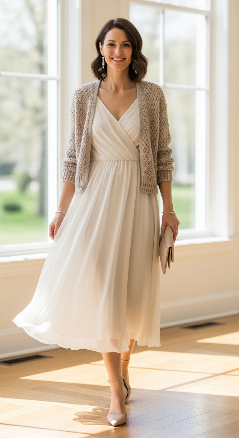 Chiffon-Midi-Dress-Soft-Knit-Cardigan
