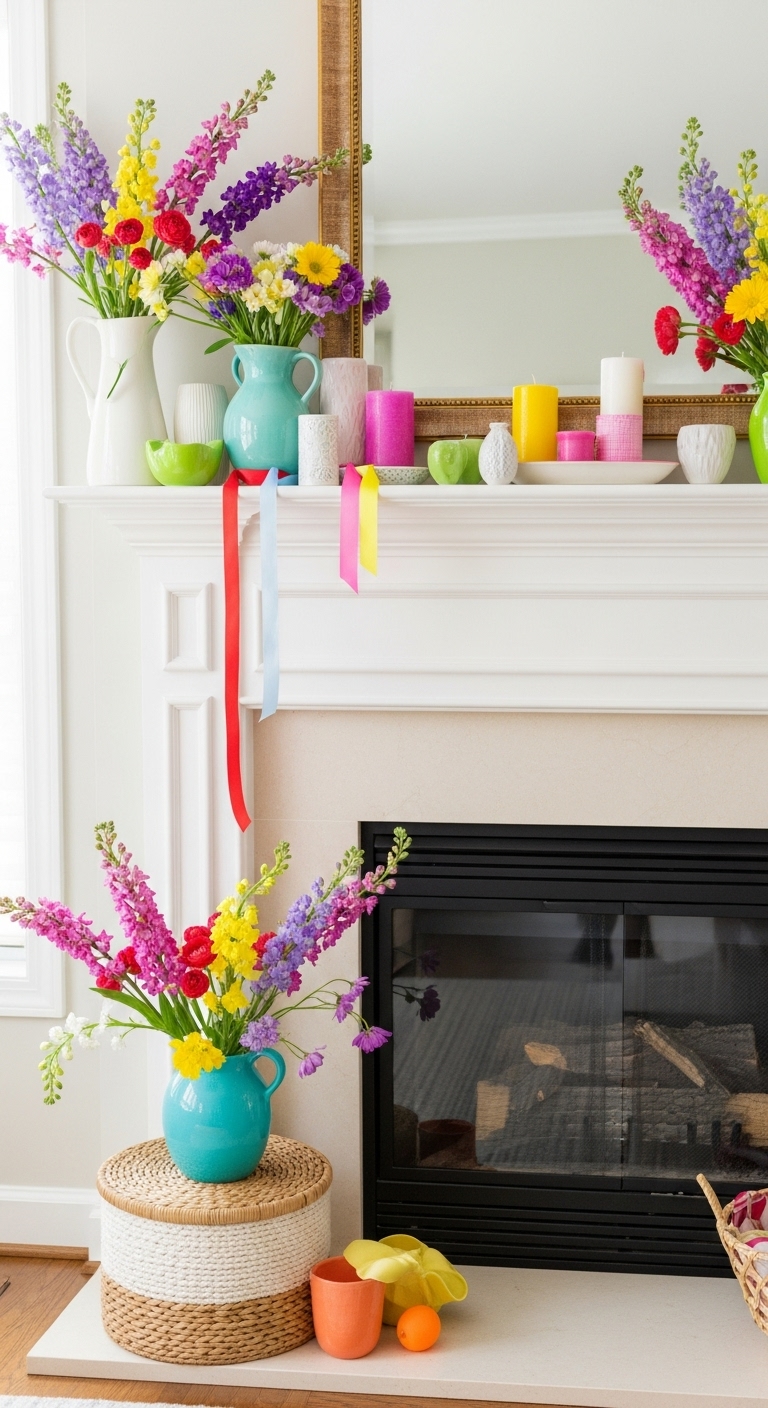 Color-Pop-Spring-Mantel-Decor.