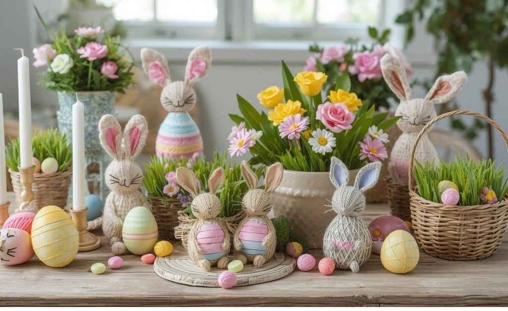 HOW TO DECORATE YOUR HOME FOR EASTER USING DIY CRAFTS THAT ACTUALLY LOOK GOOD