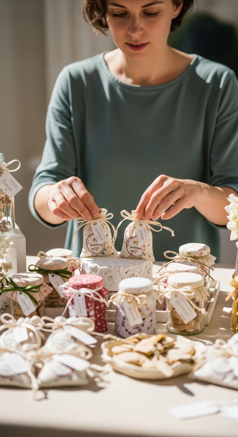 Displaying-Spring-Wedding-Favors