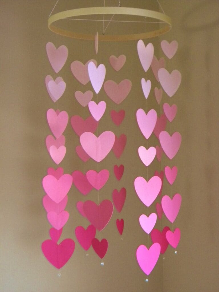 Hanging-Heart-Mobiles