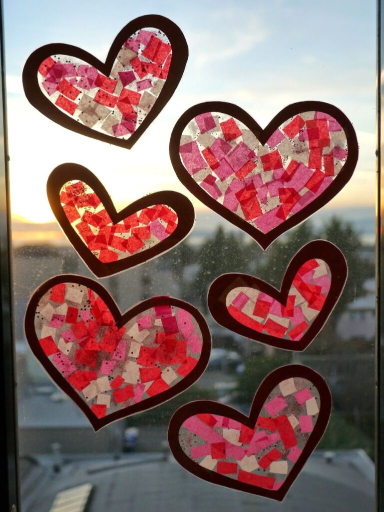 Heart-Window-Suncatchers