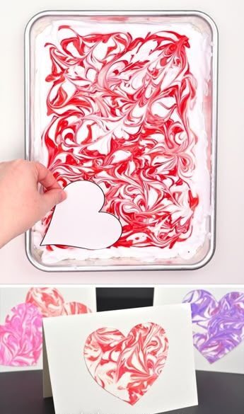 Marble-Painted-Hearts