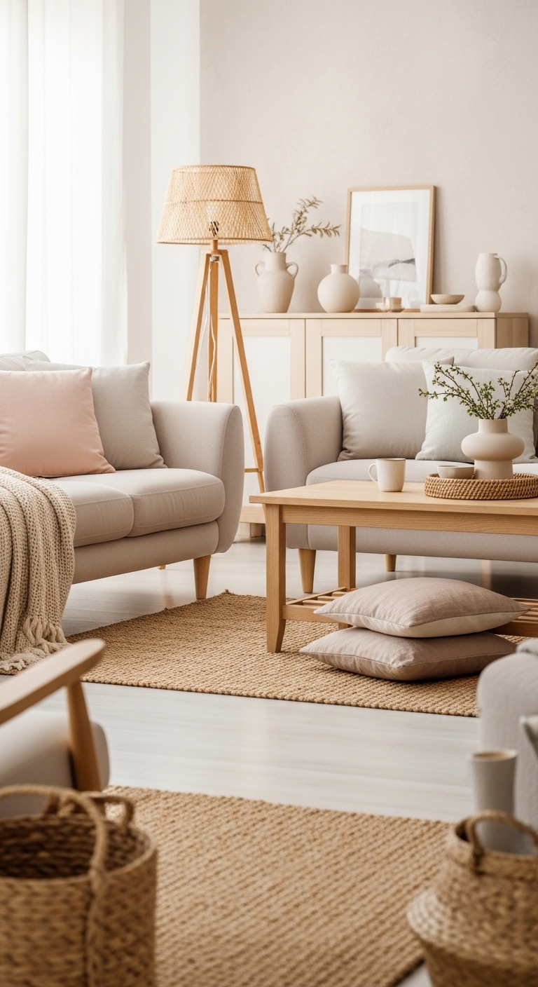 Neutral-spring-living-room-decor.