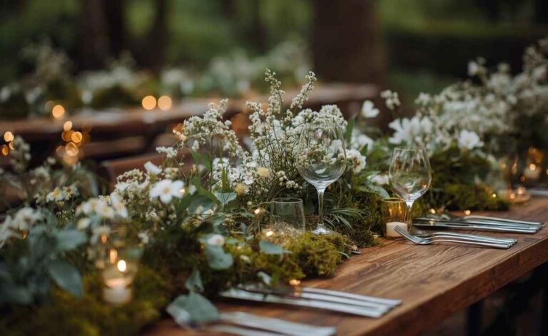Enchanted Forest Spring Wedding Theme