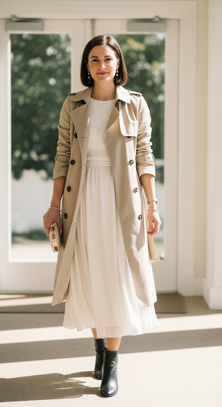 Trench-Coat-Midi-Dress-Ankle-Boots.