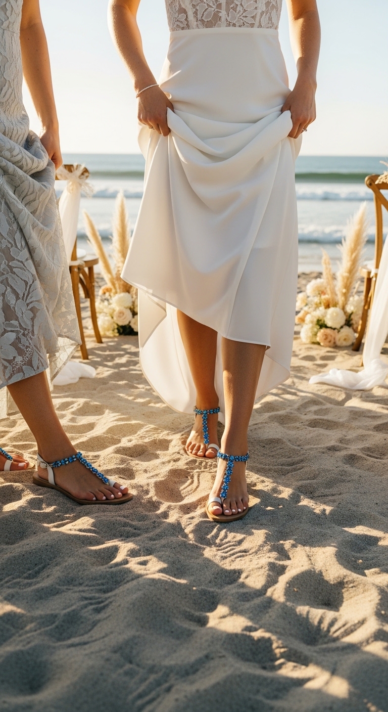 Blue-Crystal-Sandals-for-Ocean-Weddings.