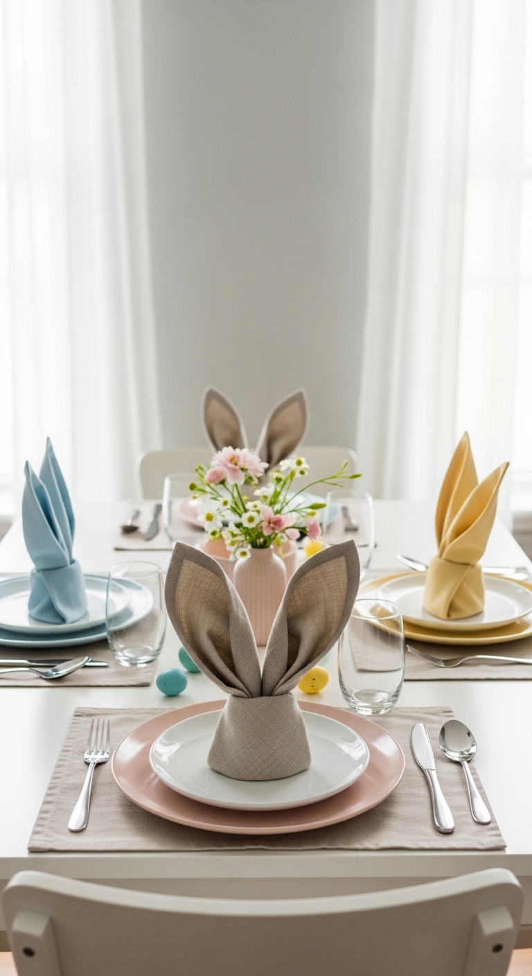 Bunny-Ear-Napkin-Fold