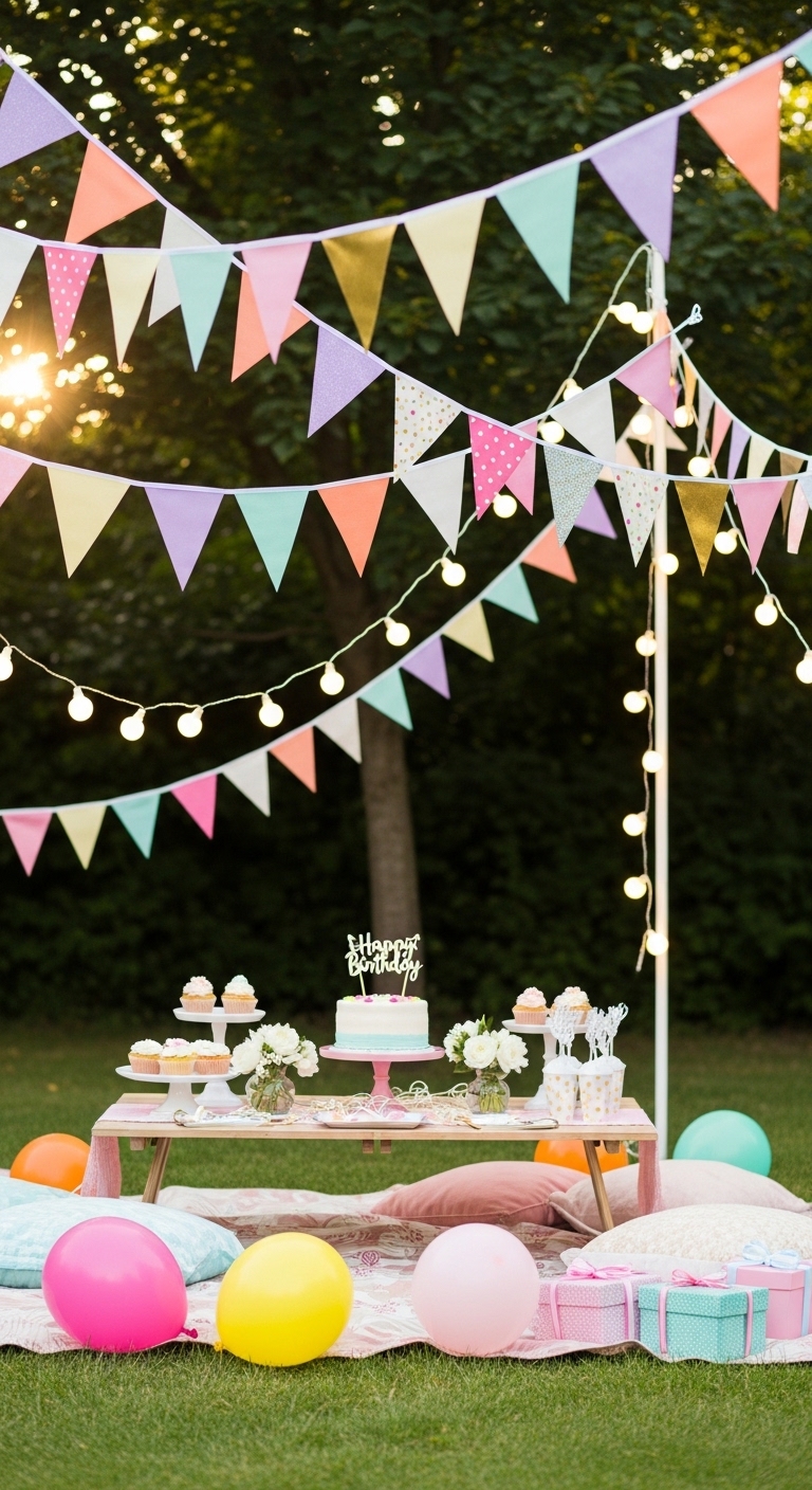 Bunting-and-String-Lights-