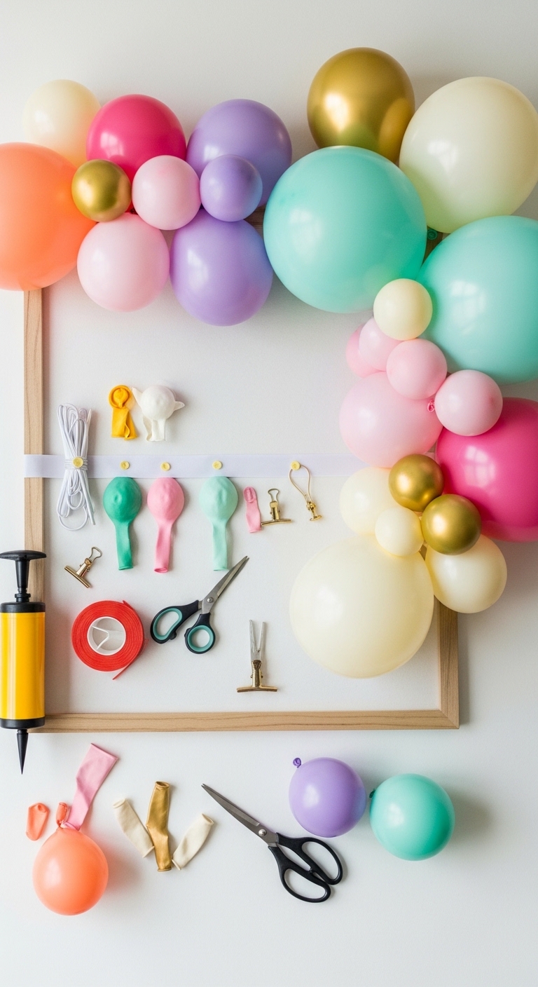 Easy-Balloon-Garland-DIY-Ideas-for-First-Timers