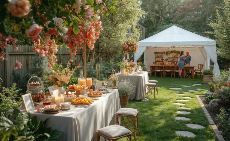 Spring Backyard Garden Party Ideas at Home