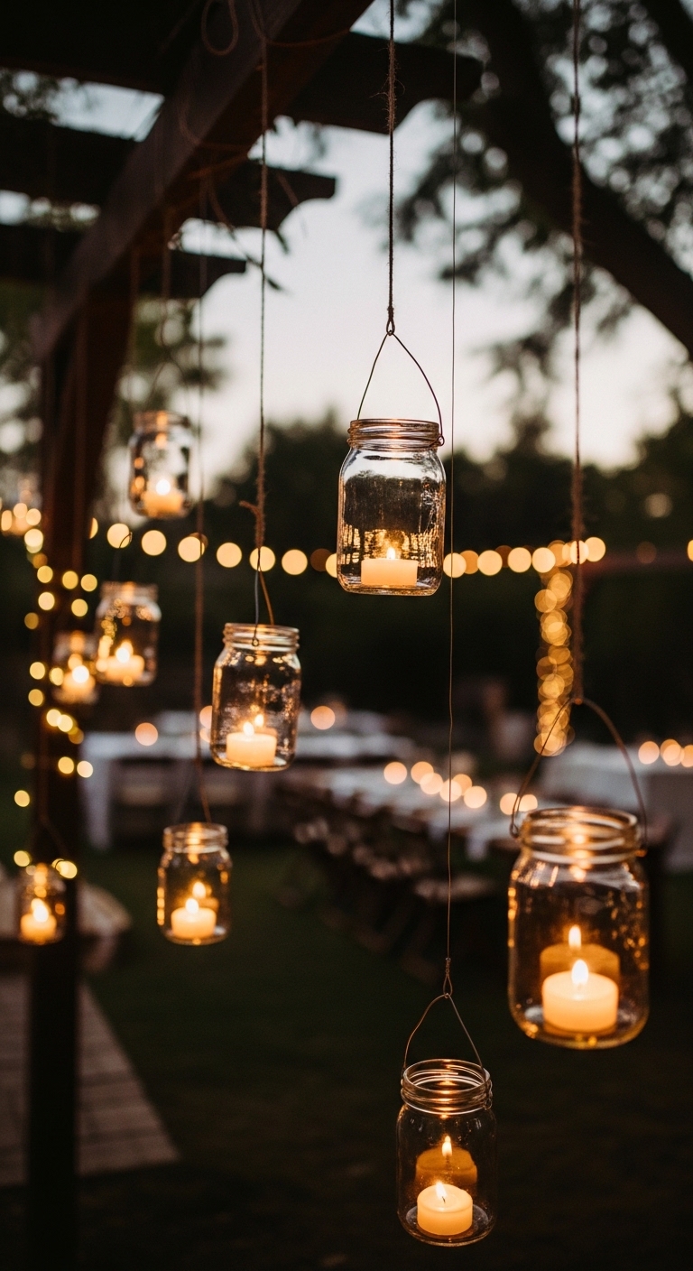 Hanging-Tea-Lights-in-Jars