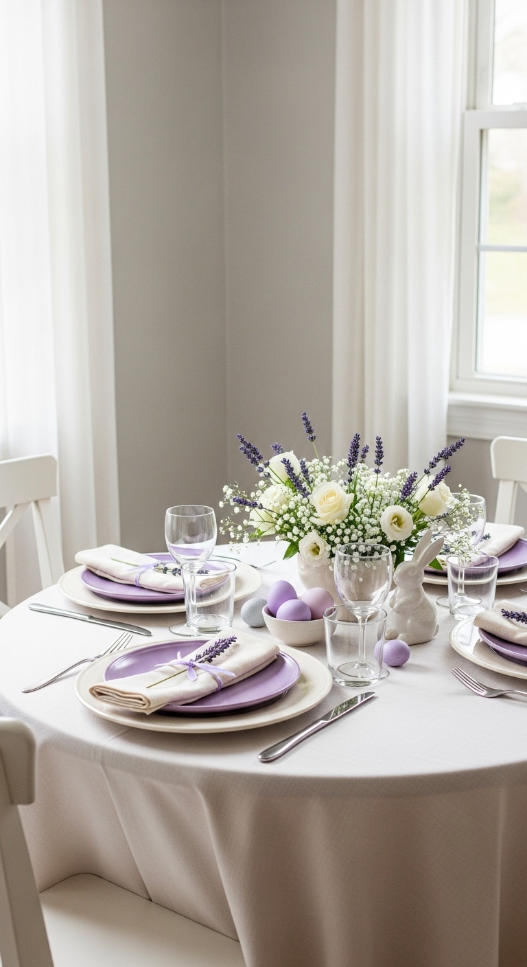 Lavender-and-Cream-Spring-Brunch-Setup