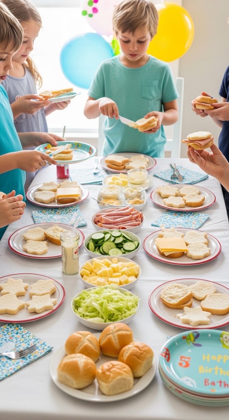 Mini-Sandwich-Station