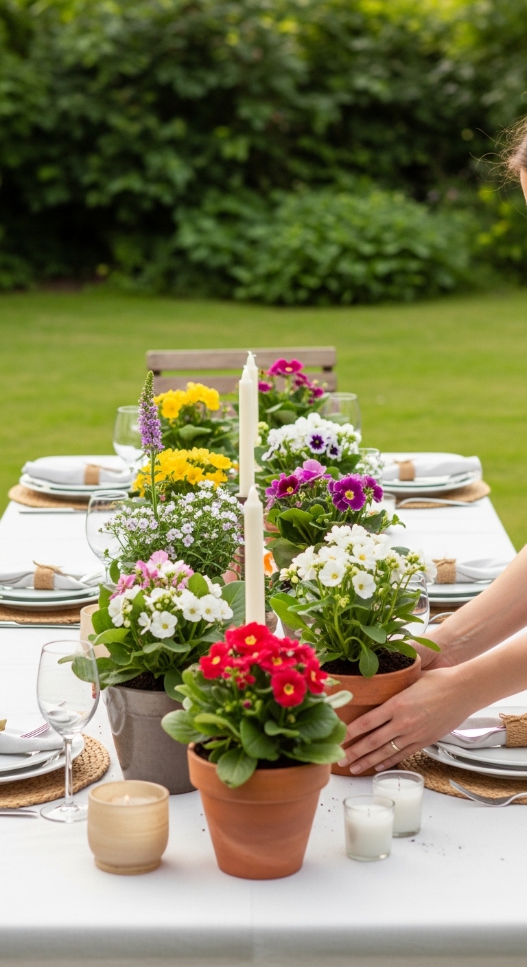 Potted-Floral-Centerpieces