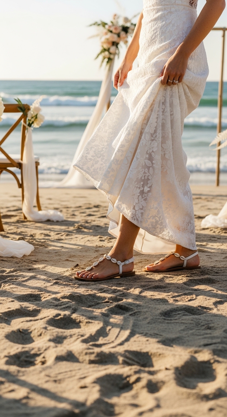 Sea-Shell-Sandals-for-Beach-Brides
