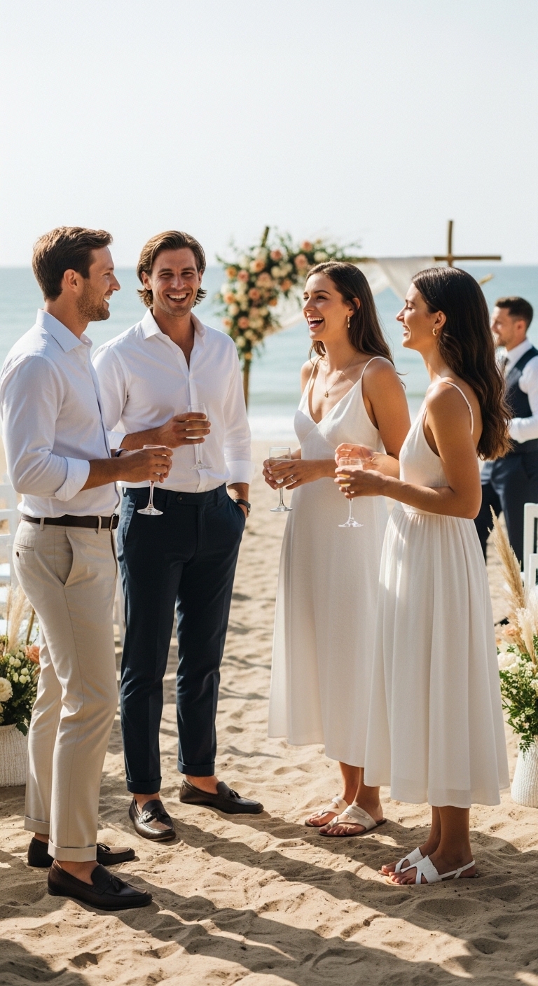 Semi-Formal-Beach-Wedding-Attire