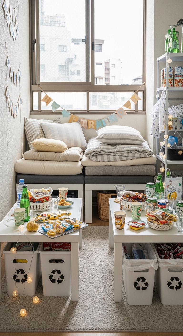 After-Party-Cleanup-Strategy-for-summer-birthday-party-ideas-Small-Apartments.