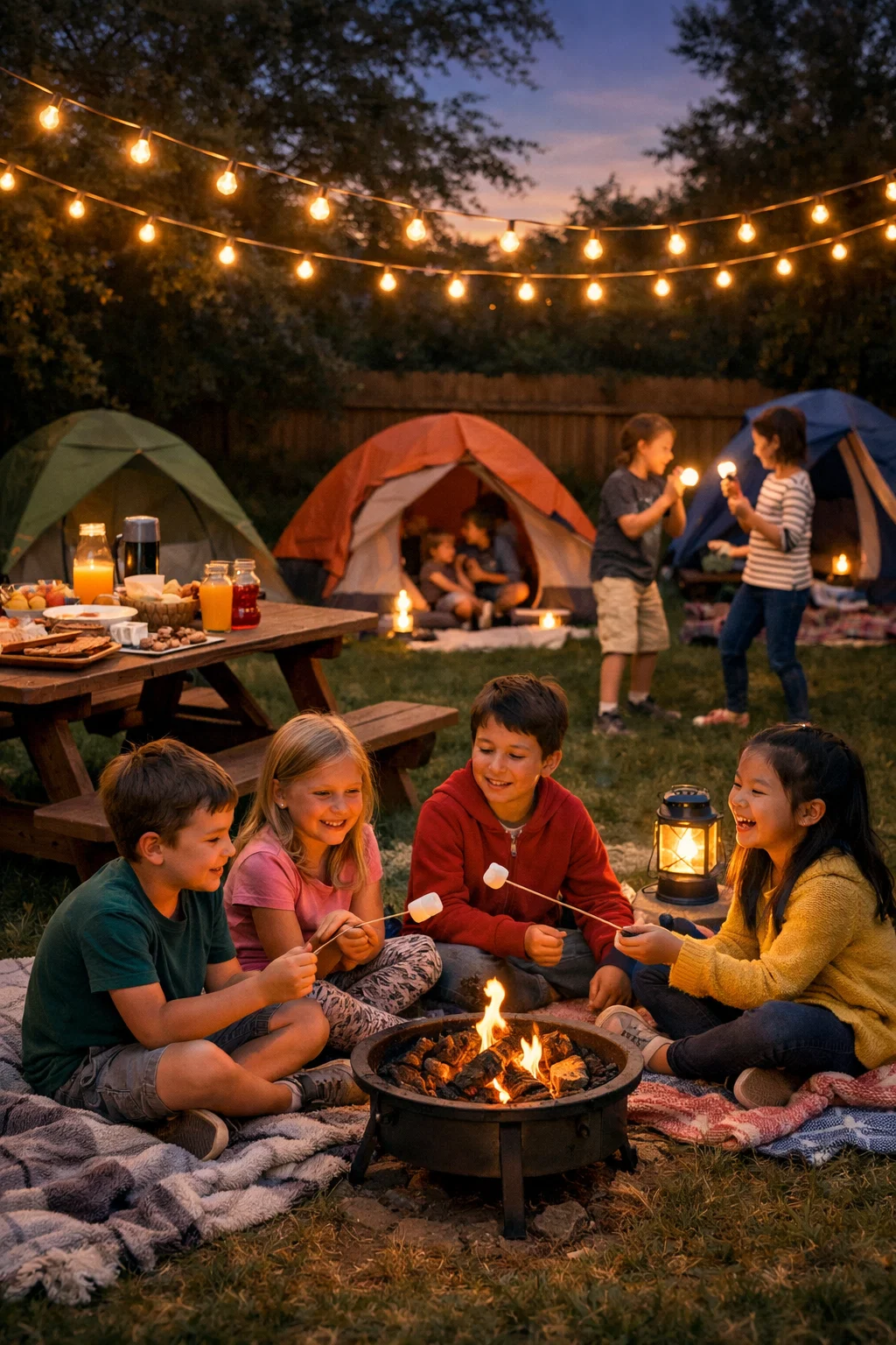 Backyard-Camping-Party