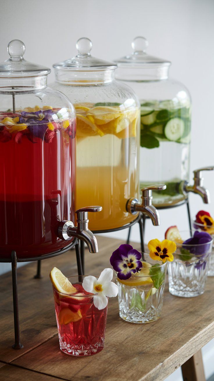 Drinks Dispenser as a Way on how to make a party look expensive on a budget
