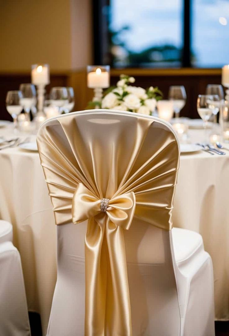 Unique Chair Covers and Sash