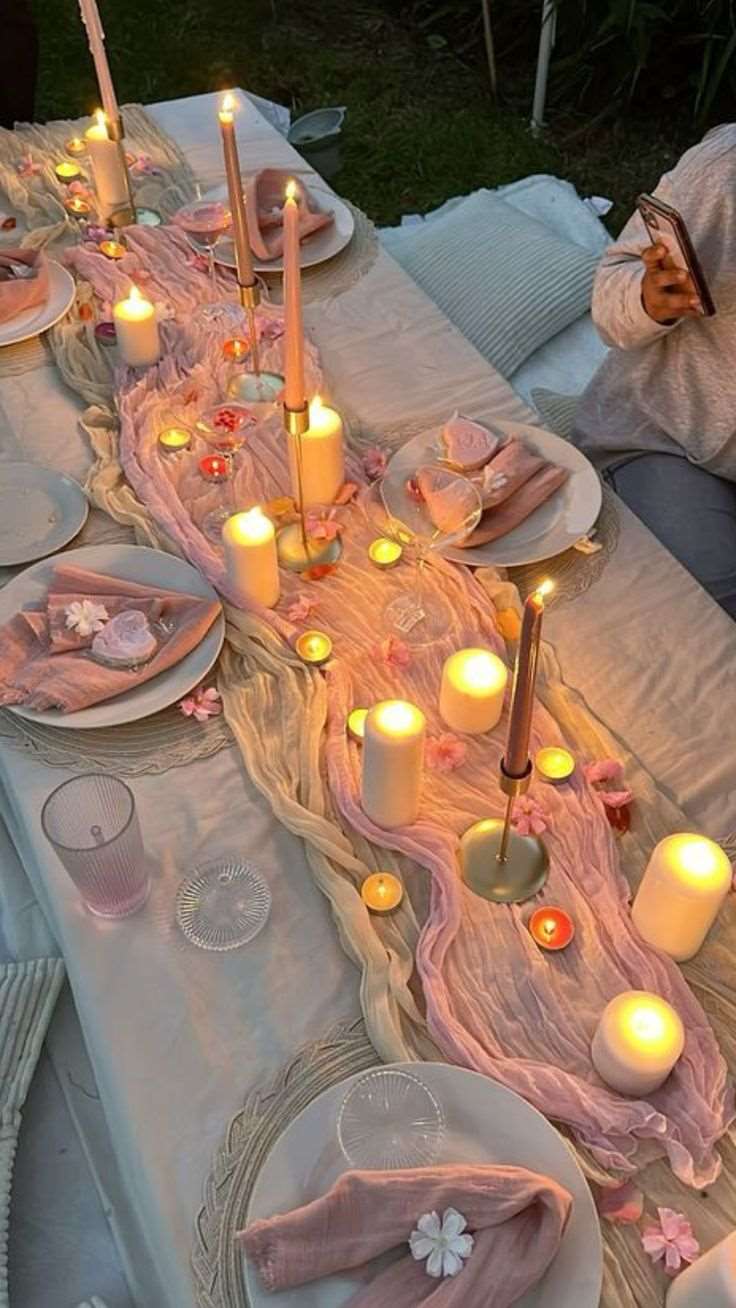 Table Runner as how to make a Party Look Expensive on Budget