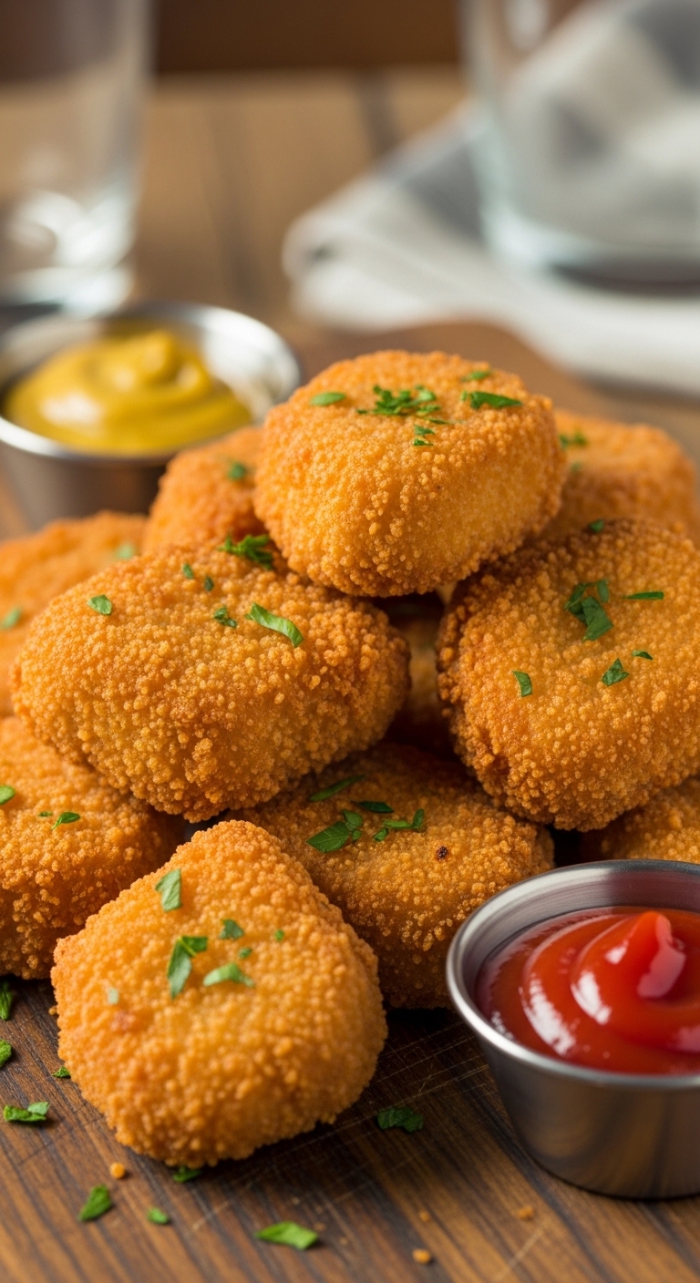 Chicken-Nuggets-Summer Birthday Party Food Ideas for Kids