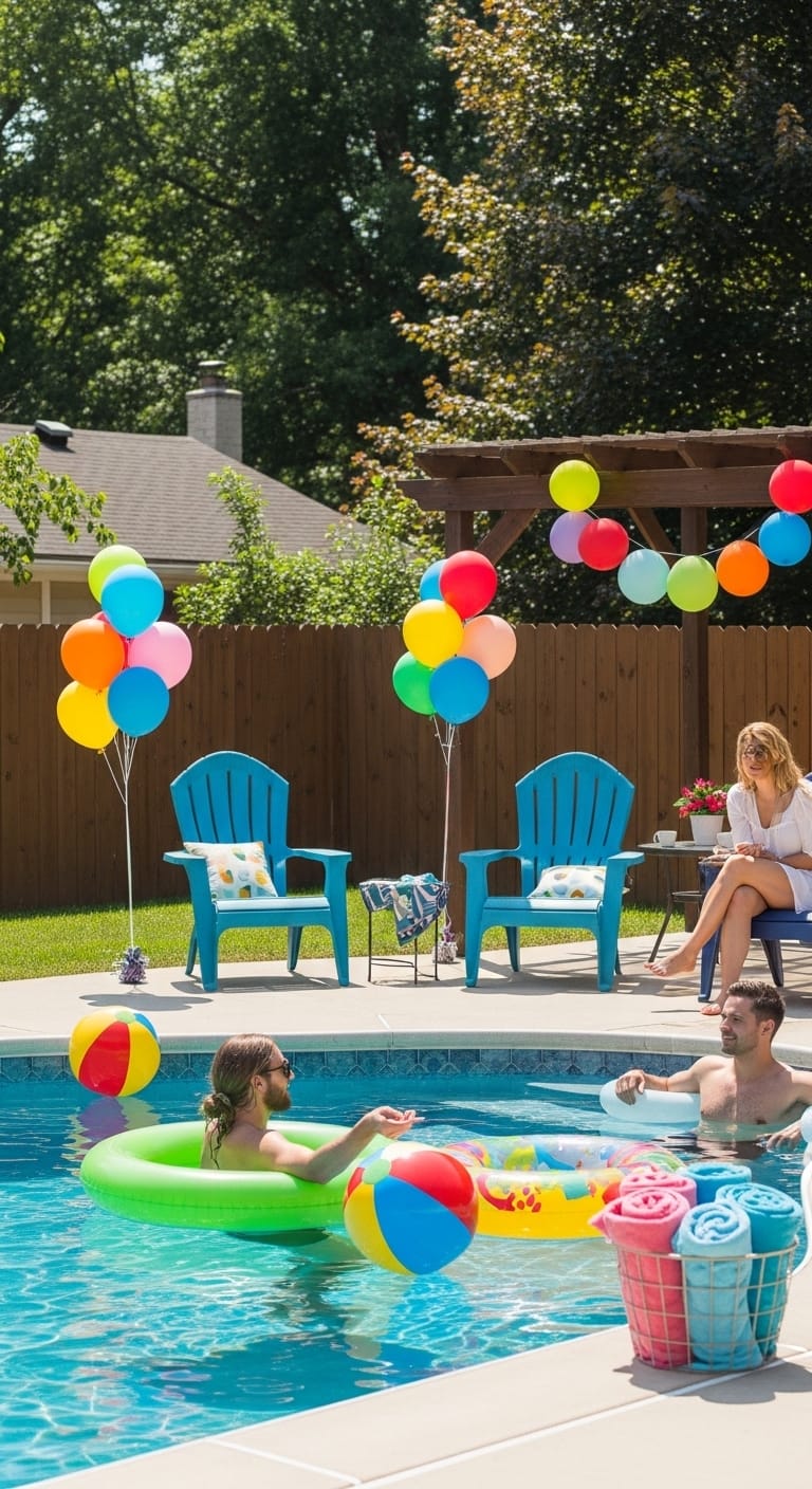 DIY-Balloon-Garland-for-Pool-Fences