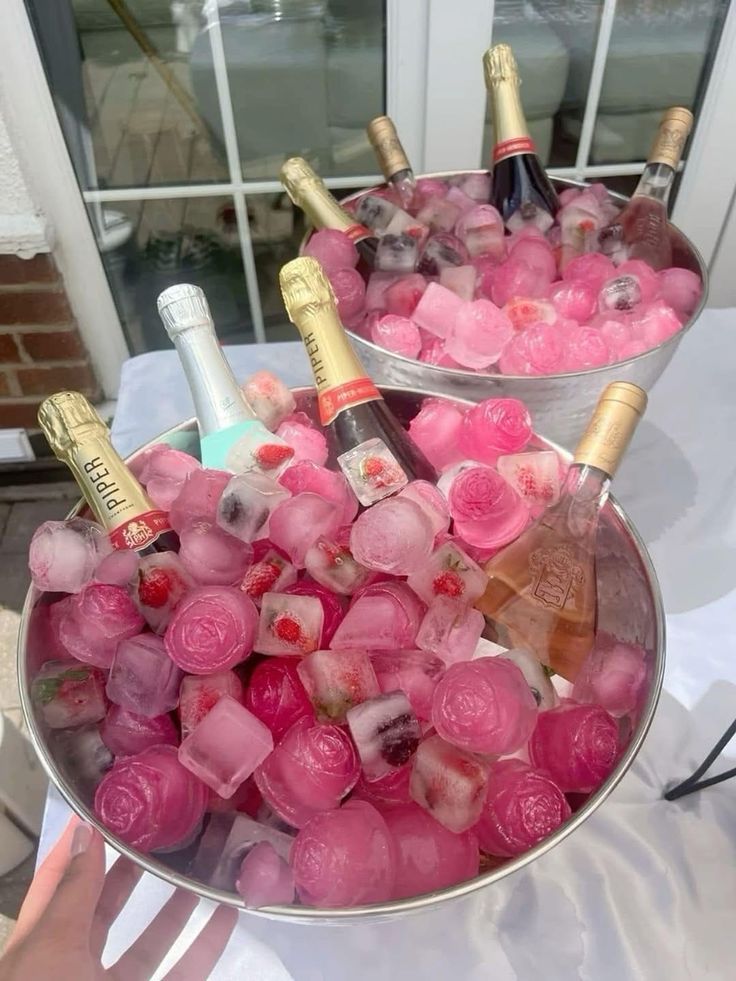 Ice Cream Bucket as a Way on how to make a party look expensive on a budget