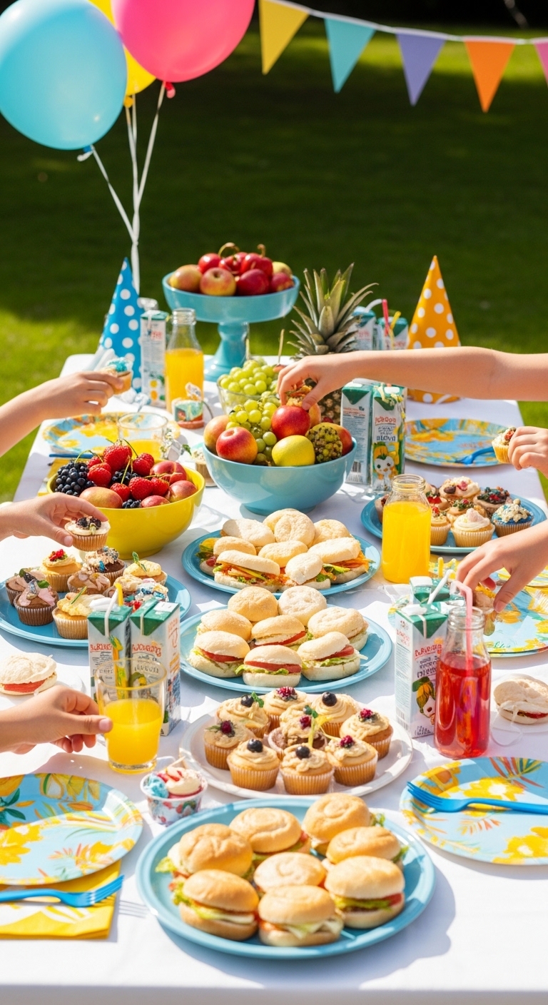 Kids-Summer-Birthday-Party-Snack-Table-Ideas.