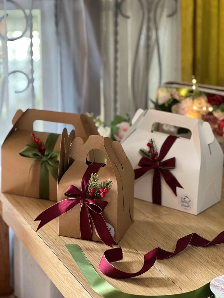 Fancy Party Gift Box as a Way on how to make a party look expensive on a budget