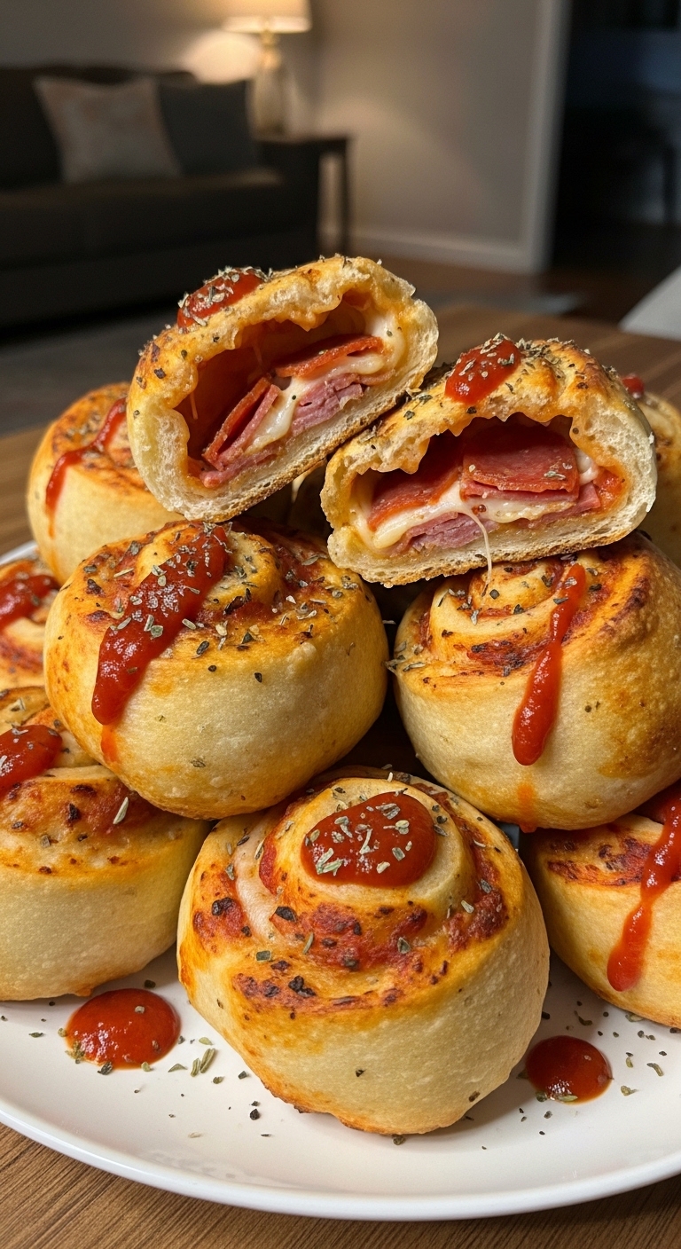 Pizza-Rolls-Summer Birthday Party Food Ideas for Kids