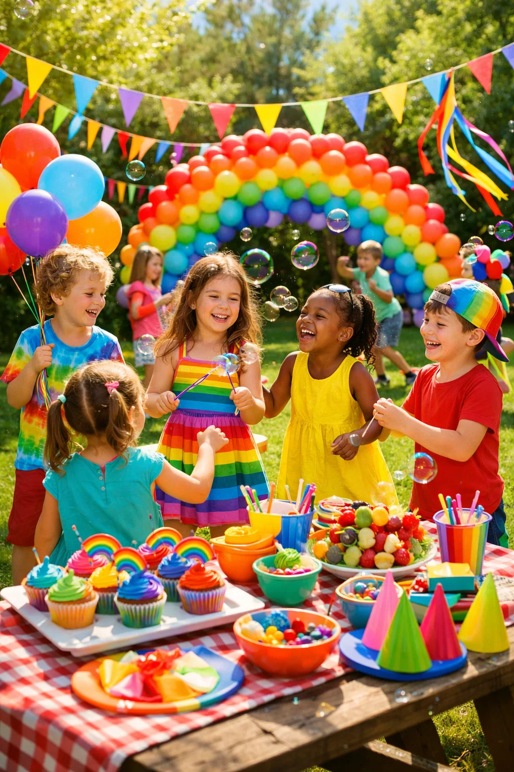 Rainbow-Color-Party